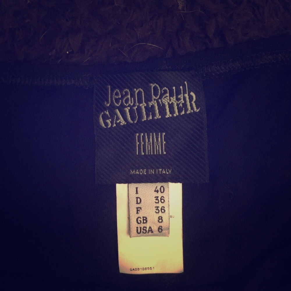 Jean Paul Gaultier black skinny Leggings Size 4/6